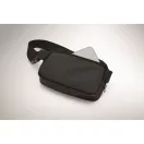 Borseta cross body, 2509E15252, Everestus, 22x5x15 cm, Poliuretan, Negru