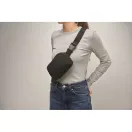 Borseta cross body, 2509E15252, Everestus, 22x5x15 cm, Poliuretan, Negru