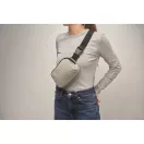 Borseta cross body, 2509E15249, Everestus, 22x5x15 cm, Poliuretan, Alb inchis