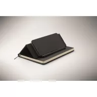   Agenda cu pix inclus, A5, 2509E15632, Everestus, 21x1.5x14.5 cm, Poliester, Negru