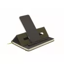 Agenda cu pix inclus, A5, 2509E15633, Everestus, 21x1.5x14.5 cm, Poliester, Verde inchis