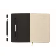   Agenda cu pix inclus, A5, 2509E15633, Everestus, 21x1.5x14.5 cm, Poliester, Verde inchis