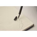 Agenda cu pix inclus, A5, 2509E15631, Everestus, 21x1.5x14.5 cm, Poliester, Albastru marin francez