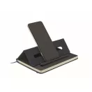 Agenda cu pix inclus, A5, 2509E15631, Everestus, 21x1.5x14.5 cm, Poliester, Albastru marin francez