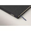 Agenda cu pix inclus, A5, 2509E15631, Everestus, 21x1.5x14.5 cm, Poliester, Albastru marin francez