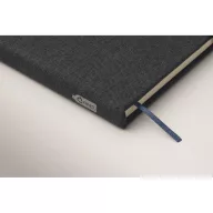   Agenda cu pix inclus, A5, 2509E15631, Everestus, 21x1.5x14.5 cm, Poliester, Albastru marin francez