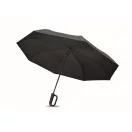 Umbrela pliabila, rezistenta la vant, 2509E16954, Everestus, Ø99.5x48 cm, Poliester, Negru