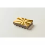   Carti de joc impermeabile, 2509E15342, Everestus, 9x6x2 cm, PET, Auriu