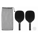 Set palete tenis de plaja, 2509E16557, Everestus, 40x19.2 cm, MDF, Negru