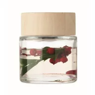   Difuzor cu 6 bastonase, parfum vanilie 100 ml, 2509E15412, Everestus, 7.1x7.1x23 cm, Sticla, Transparent