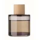 Difuzor cu 6 bastonase, parfum vanilie 50 ml, 2509E15410, Everestus, 4.9x4.9x5.8 cm, Sticla, Negru