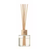   Difuzor cu 6 bastonase, parfum vanilie 50 ml, 2509E15413, Everestus, 4.9x4.9x5.8 cm, Sticla, Transparent