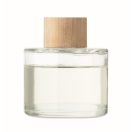 Difuzor cu 6 bastonase, parfum vanilie 100 ml, 2509E15414, Everestus, 7x7x9.7 cm, Sticla, Transparent