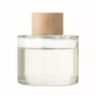   Difuzor cu 6 bastonase, parfum vanilie 100 ml, 2509E15414, Everestus, 7x7x9.7 cm, Sticla, Transparent