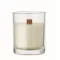 Lumanare ceara plante 80 gr, 2509E15539, Everestus, 6.1x6.1x7.3 cm, Ceara, Transparent
