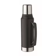   Termos 1000 ml, 2509E16704, Everestus, 13x9x33 cm, Otel, Negru