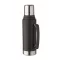 Termos 1000 ml, 2509E16704, Everestus, 13x9x33 cm, Otel, Negru