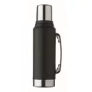 Termos 1000 ml, 2509E16704, Everestus, 13x9x33 cm, Otel, Negru
