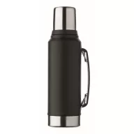   Termos 1000 ml, 2509E16704, Everestus, 13x9x33 cm, Otel, Negru