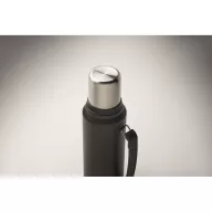   Termos 1000 ml, 2509E16704, Everestus, 13x9x33 cm, Otel, Negru