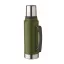 Termos 1000 ml, 2509E16705, Everestus, 13x9x33 cm, Otel, Verde inchis