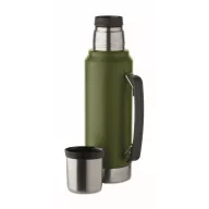   Termos 1000 ml, 2509E16705, Everestus, 13x9x33 cm, Otel, Verde inchis