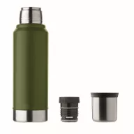   Termos 1000 ml, 2509E16705, Everestus, 13x9x33 cm, Otel, Verde inchis