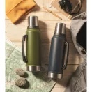 Termos 1000 ml, 2509E16705, Everestus, 13x9x33 cm, Otel, Verde inchis