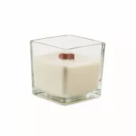   Lumanare ceara plante 600 gr, 2509E15529, Everestus, 12x12x12 cm, Ceara, Transparent