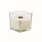 Lumanare ceara plante 600 gr, 2509E15529, Everestus, 12x12x12 cm, Ceara, Transparent