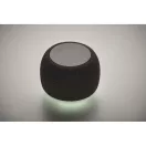 Boxa portabila, 1200 mAh, 5 W, 2509E15493, Everestus, 11.3x9.9 cm, Poliester, Negru