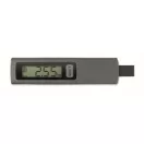 Cantar digital pentru bagaj, Everestus, 2610E18276, 13.8x5.5x3.59 cm, ABS, Gri Titan