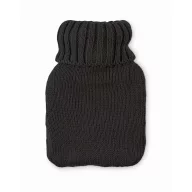   Sticla apa calda in husa tricotata, 450 ml, 2509E16700, Everestus, 12x27 cm, Acril, Negru