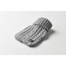 Sticla apa calda in husa tricotata, 450 ml, 2509E16699, Everestus, 12x27 cm, Acril, Gri