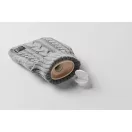 Sticla apa calda in husa tricotata, 450 ml, 2509E16699, Everestus, 12x27 cm, Acril, Gri