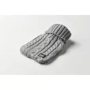 Sticla apa calda in husa tricotata, 450 ml, 2509E16699, Everestus, 12x27 cm, Acril, Gri