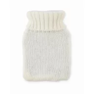   Sticla apa calda in husa tricotata, 450 ml, 2509E16698, Everestus, 12x27 cm, Acril, Bej