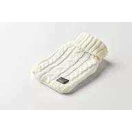   Sticla apa calda in husa tricotata, 450 ml, 2509E16698, Everestus, 12x27 cm, Acril, Bej