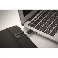   Agenda A5 cu stick usb 16 GB inclus, 2509E15634, Everestus, 14x21x1.4 cm, Poliuretan, Negru