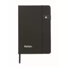Agenda A5 cu stick usb 16 GB inclus, 2509E15634, Everestus, 14x21x1.4 cm, Poliuretan, Negru