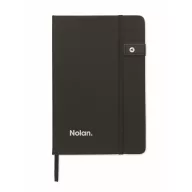   Agenda A5 cu stick usb 16 GB inclus, 2509E15634, Everestus, 14x21x1.4 cm, Poliuretan, Negru