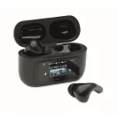 Casti audio, 230 mAh, In ear, Wireless, 2509E15344, Everestus, 60x47x22 mm, ABS, Negru