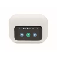   Casti audio, 230 mAh, In ear, Wireless, 2509E15343, Everestus, 60x47x22 mm, ABS, Alb