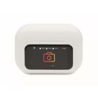   Casti audio, 230 mAh, In ear, Wireless, 2509E15343, Everestus, 60x47x22 mm, ABS, Alb