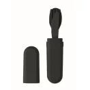 Set tacamuri, 2509E16565, Everestus, 17.5x2.7x3.9 cm, Plastic, Negru