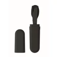   Set tacamuri, 2509E16565, Everestus, 17.5x2.7x3.9 cm, Plastic, Negru