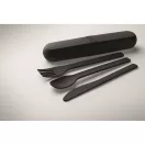 Set tacamuri, 2509E16565, Everestus, 17.5x2.7x3.9 cm, Plastic, Negru