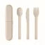 Set tacamuri, 2509E16564, Everestus, 17.5x2.7x3.9 cm, Plastic, Bej