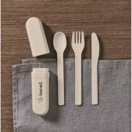   Set tacamuri, 2509E16564, Everestus, 17.5x2.7x3.9 cm, Plastic, Bej