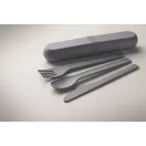 Set tacamuri, 2509E16566, Everestus, 17.5x2.7x3.9 cm, Plastic, Albastru petrol